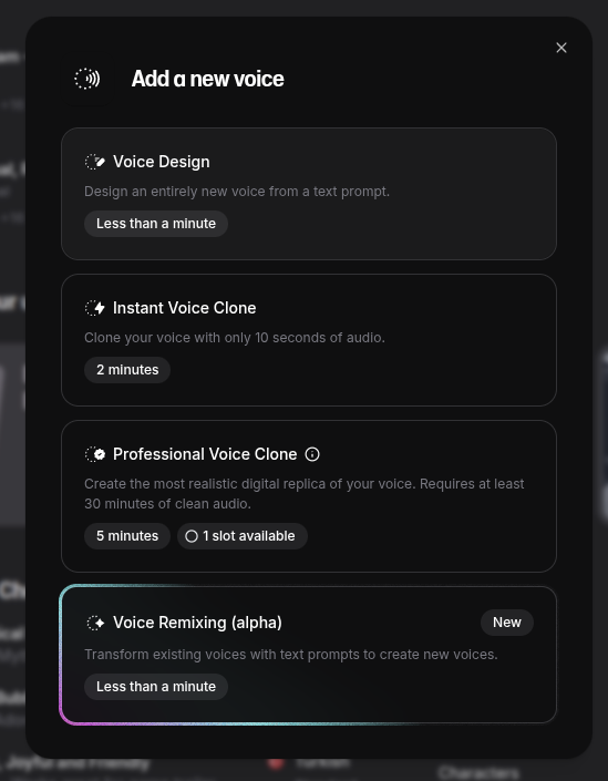 Voice Cloning Workflow