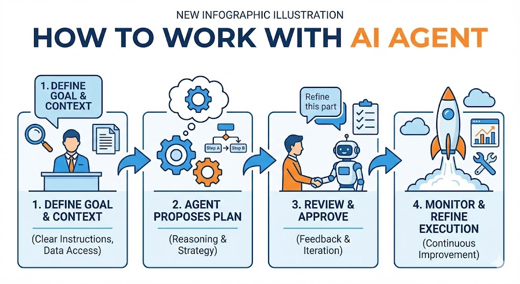 How to Work with AI Agent