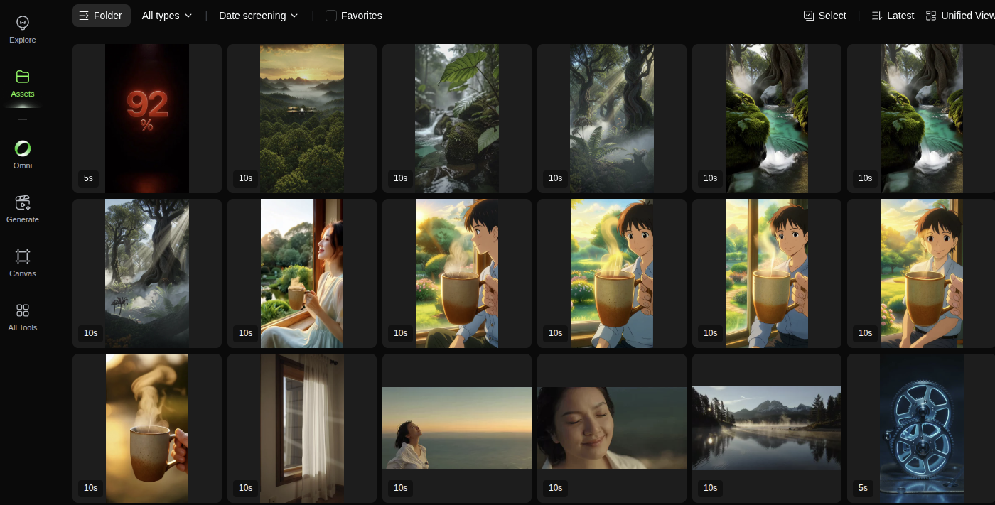 Multi-Shot Interface